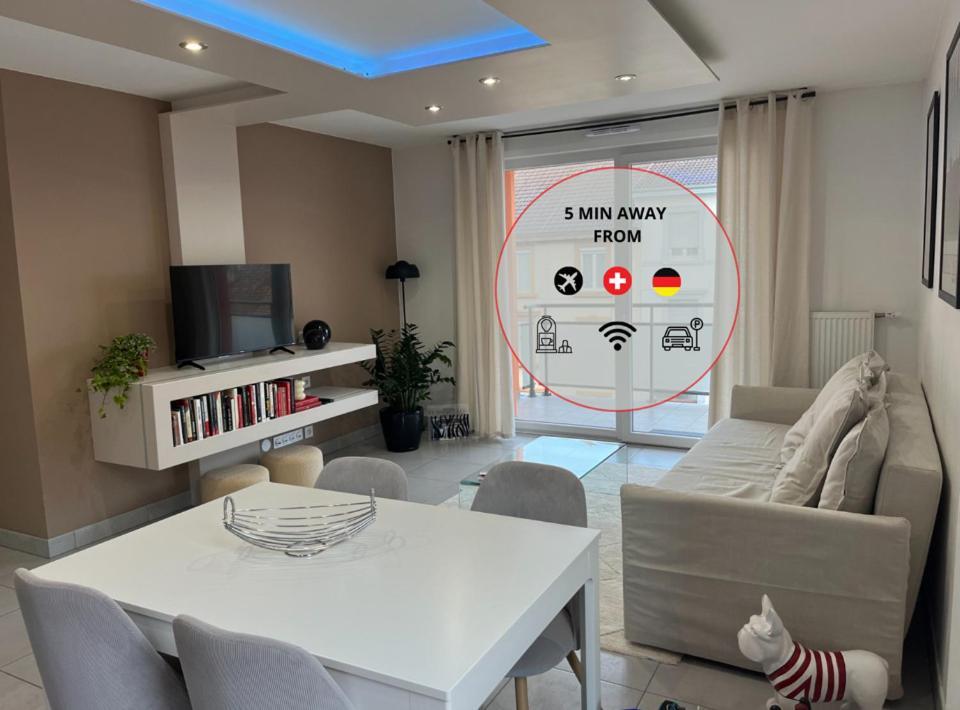 شقة A Few Steps From Basel With Balcony And Free Private Parking سا لووي المظهر الخارجي الصورة